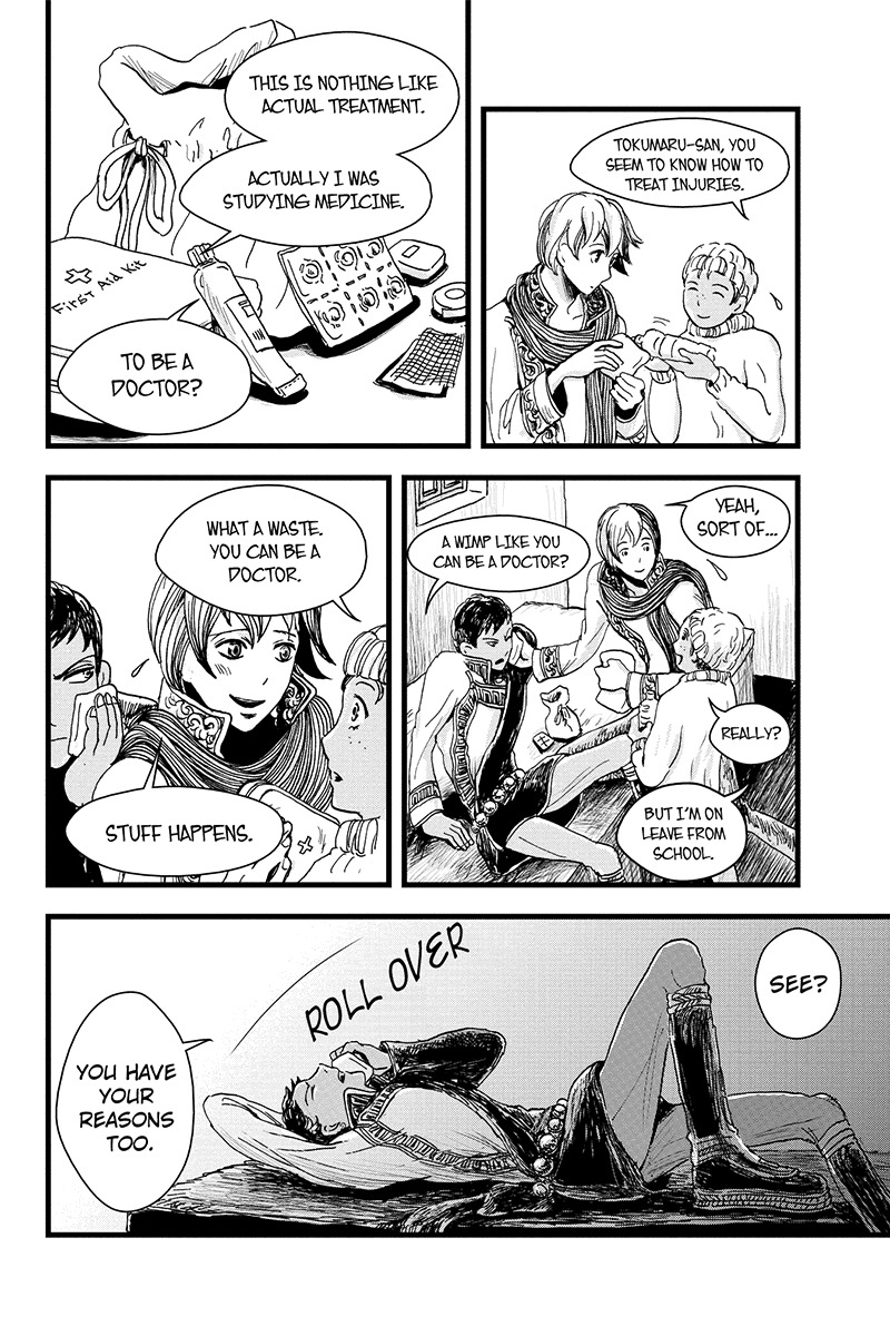 Ruten no Teruma Chapter 5 page 22 - Chapter 5: Their Reasons For Being Here - Part 1