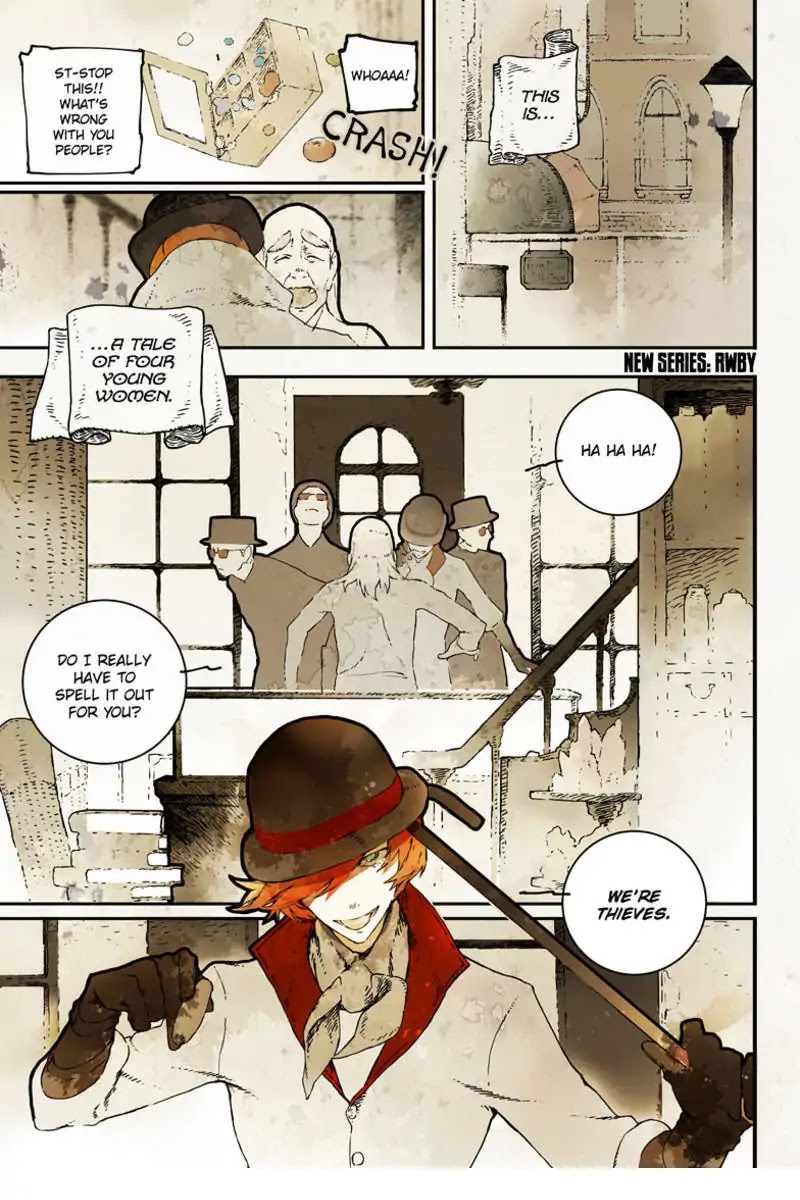 RWBY: The Official Manga Chapter 1 page 1 - Chapter 1