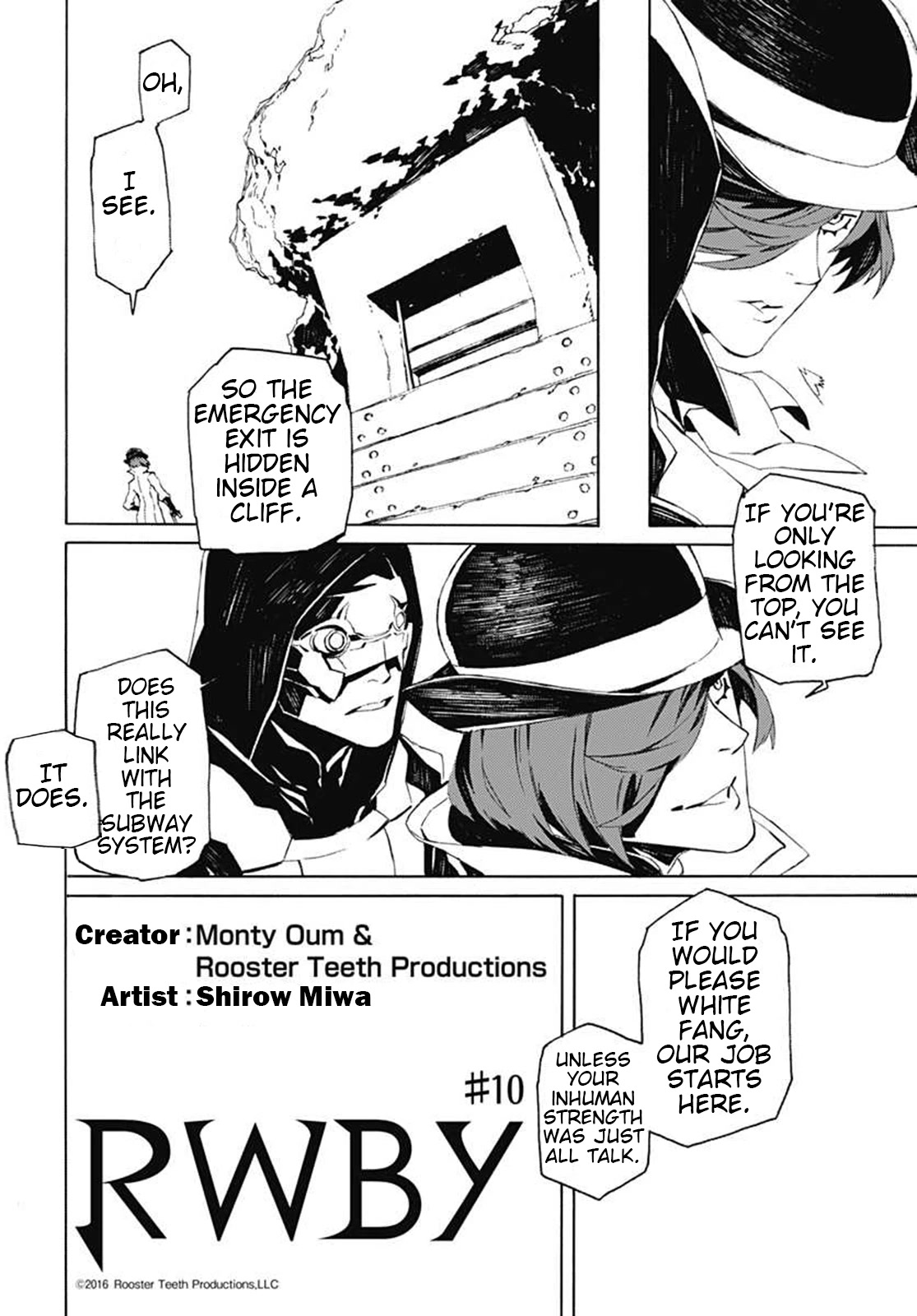 RWBY Chapter 10 page 2 - Chapter 10