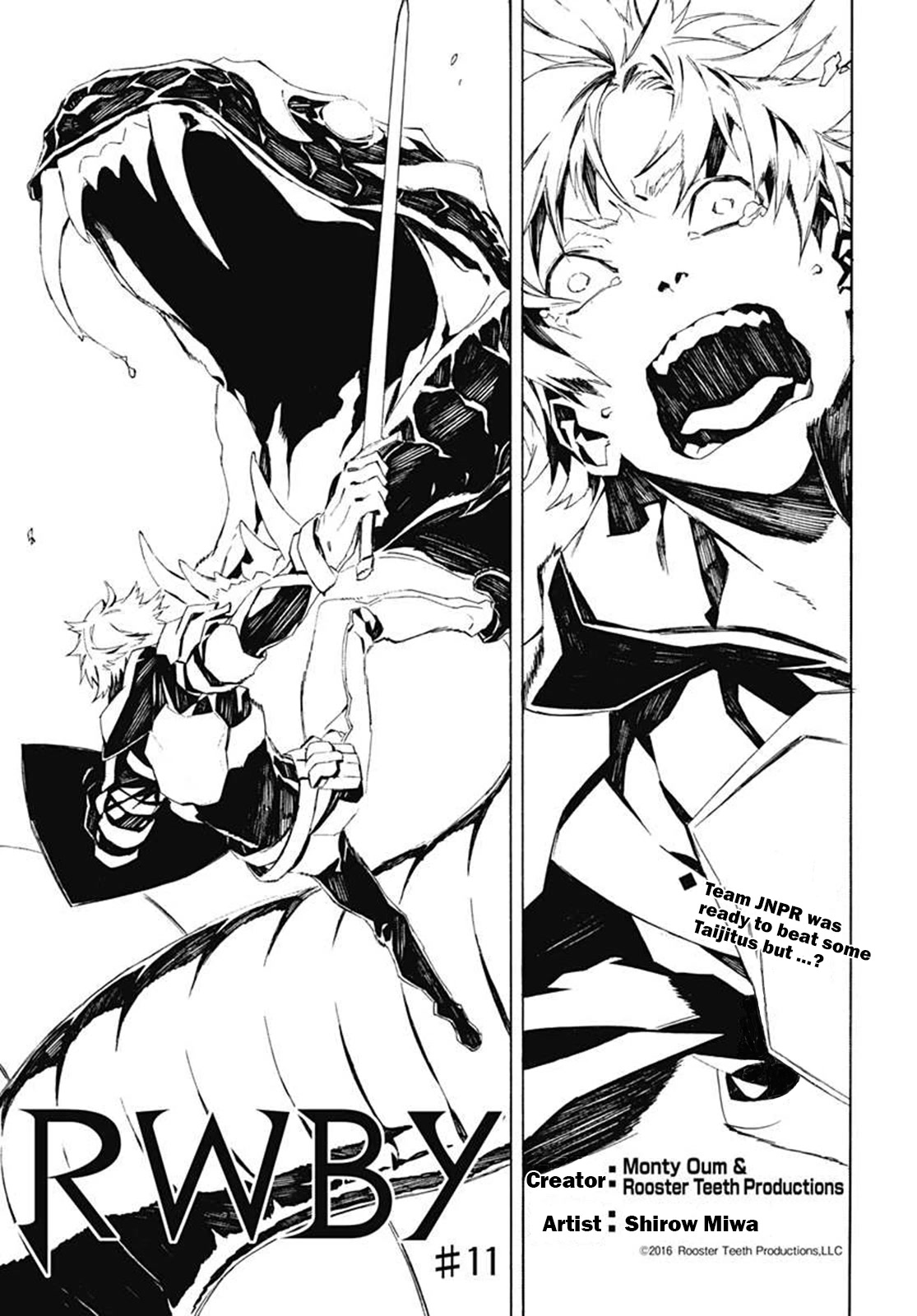 RWBY Chapter 11 page 2 - Chapter 11