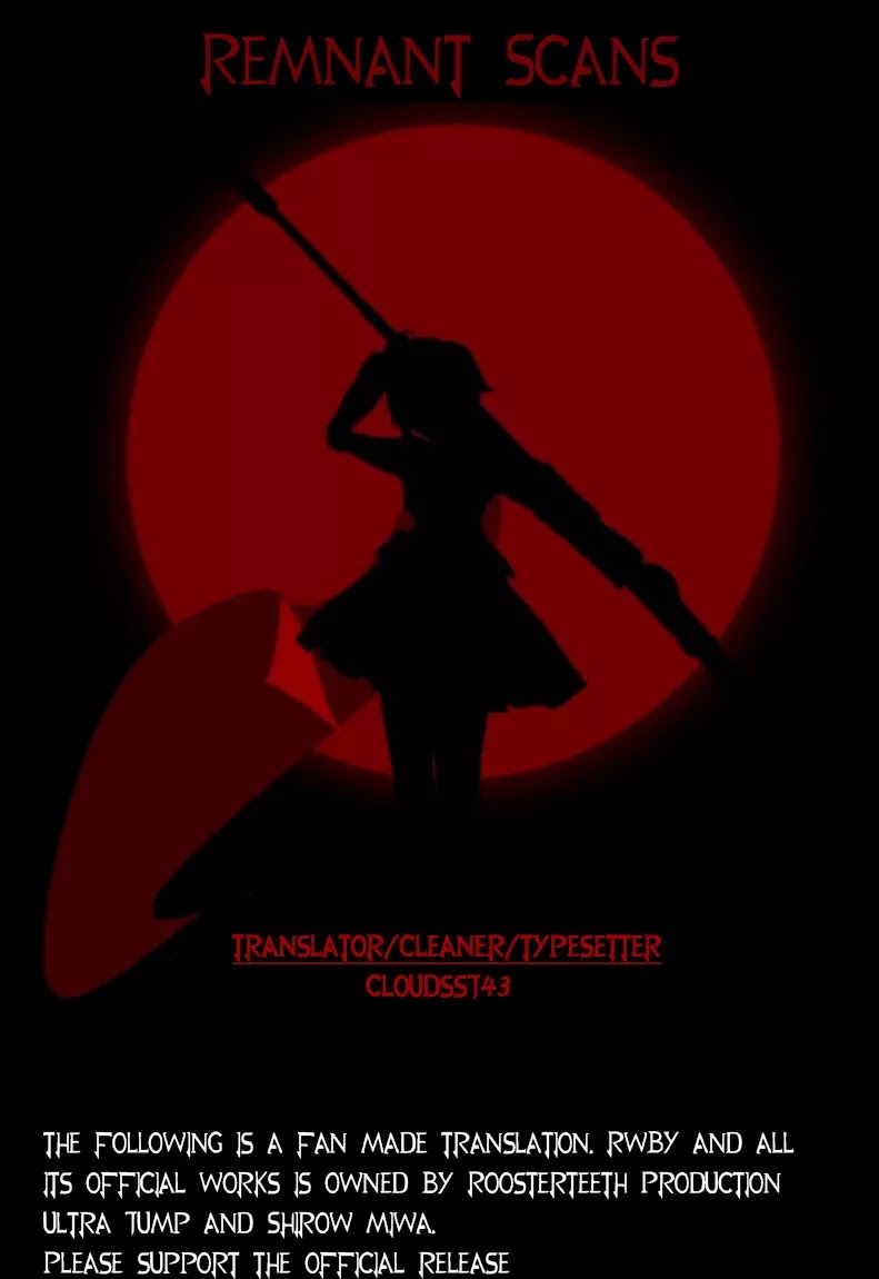 RWBY Chapter 2 page 1 - Chapter 2