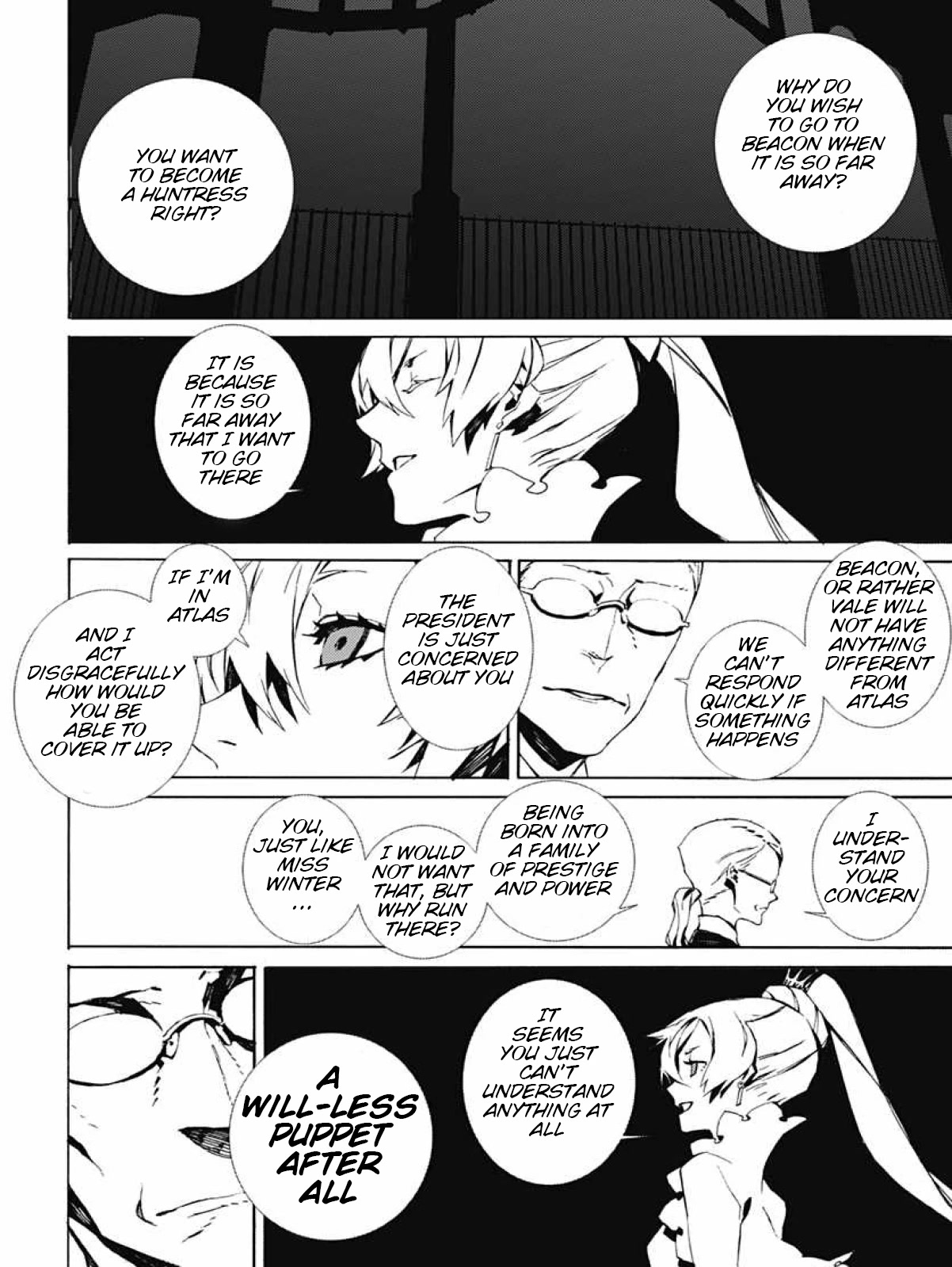 RWBY Chapter 3 page 7 - Chapter 3
