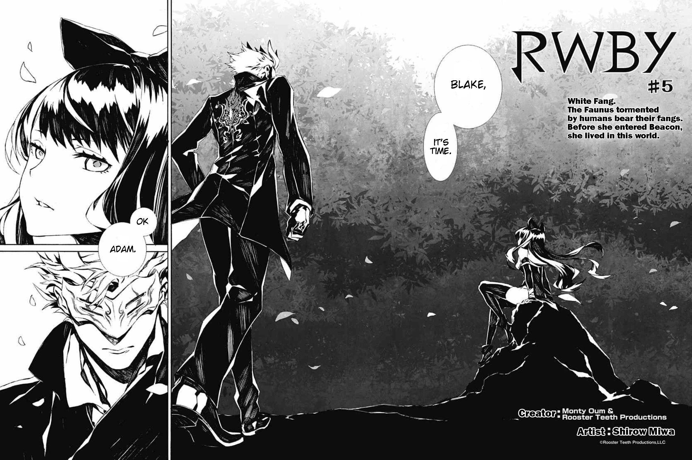 RWBY Chapter 5 page 2 - Chapter 5
