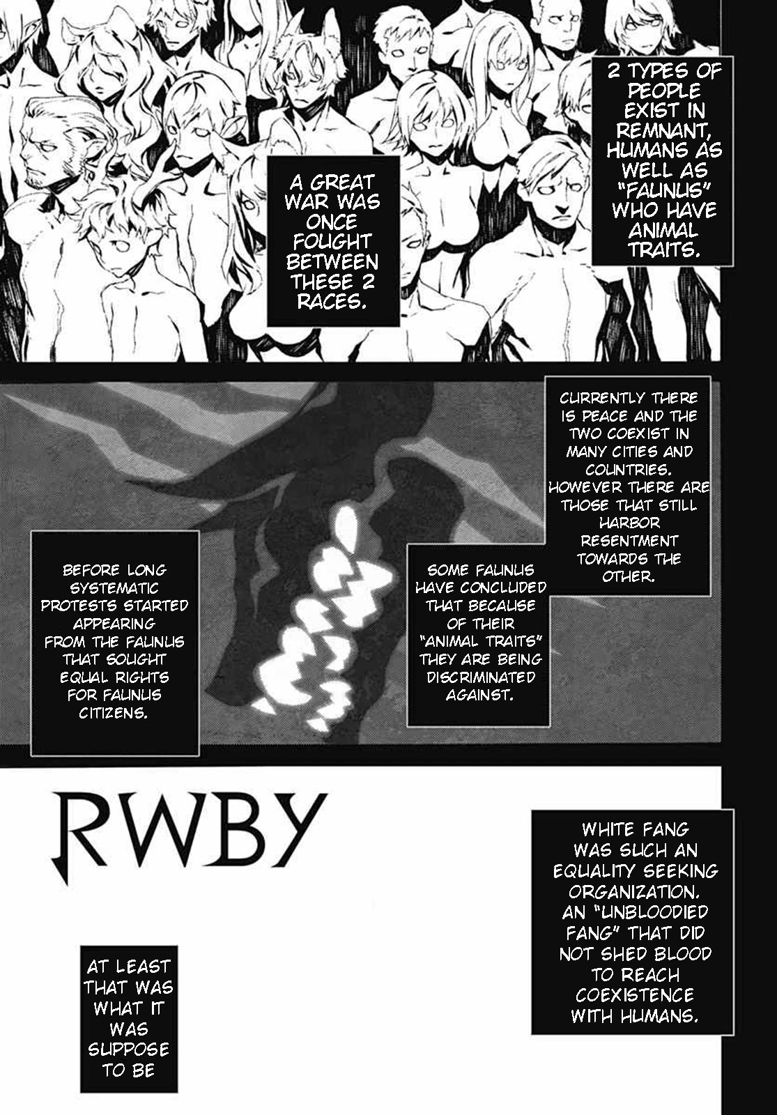 RWBY Chapter 6 page 1 - Chapter 6