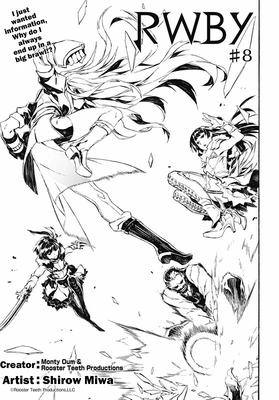 RWBY Chapter 8 page 1 - Chapter 8