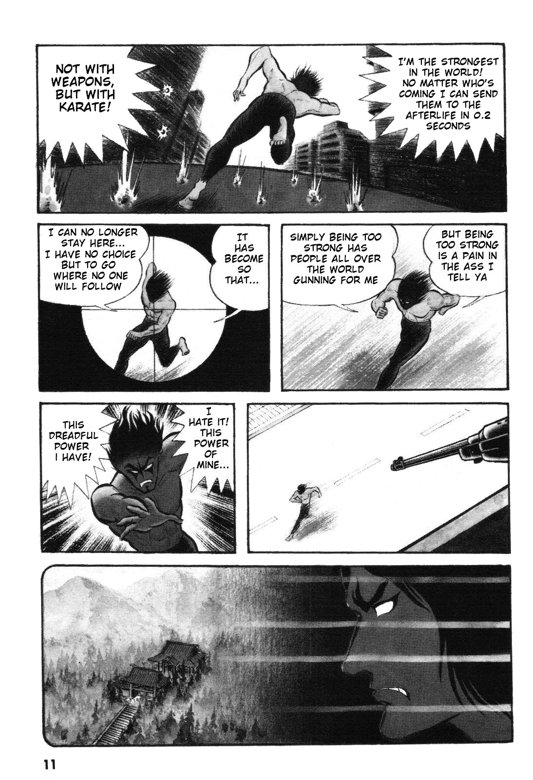 Ryu, Strongest Man on the Face of the Planet Chapter 1.1 page 12 - Chapter 1.1