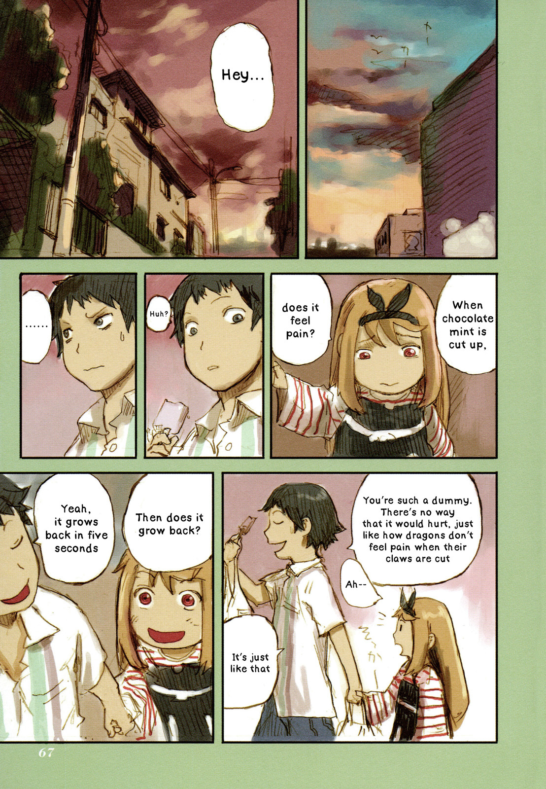Ryushika Ryushika Chapter 11.5 page 11 - Chapter 11.5: Extra 6 - The Secret of Chocolate Mint