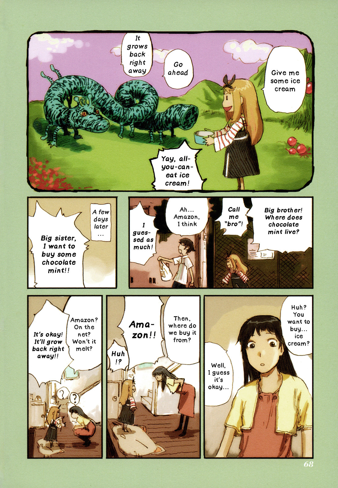 Ryushika Ryushika Chapter 11.5 page 12 - Chapter 11.5: Extra 6 - The Secret of Chocolate Mint