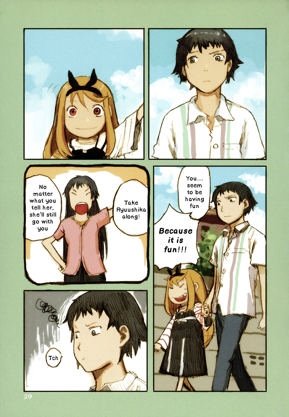 Ryushika Ryushika Chapter 11.5 page 3 - Chapter 11.5: Extra 6 - The Secret of Chocolate Mint