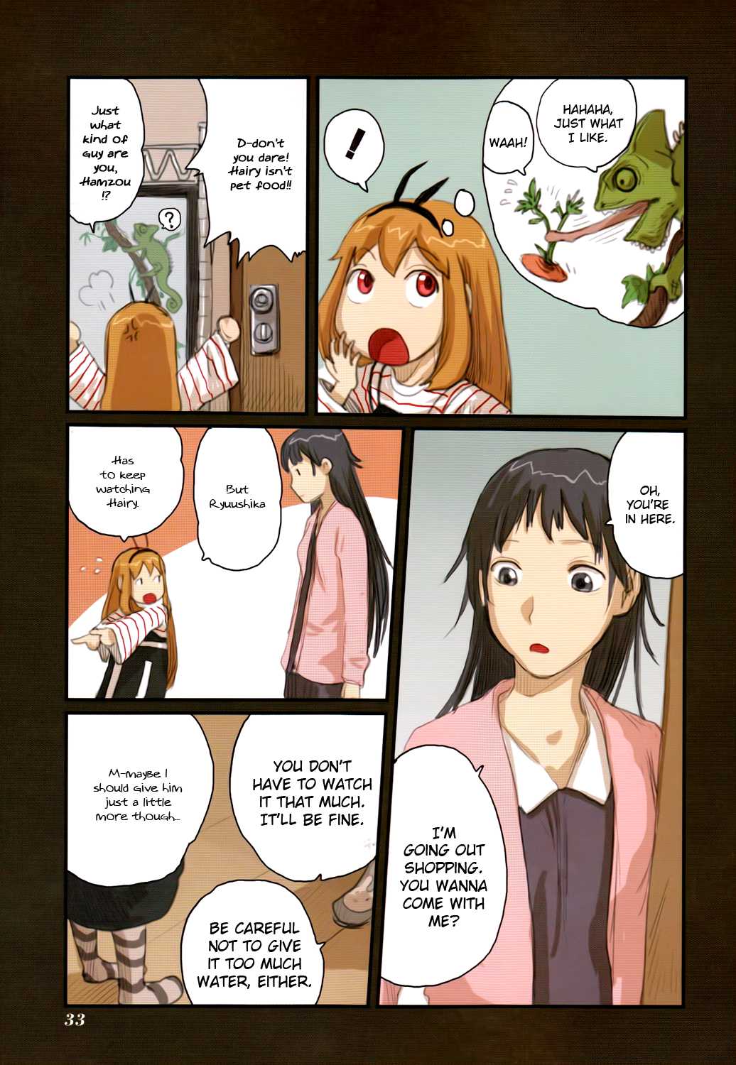 Ryushika Ryushika Chapter 40 page 13 - Chapter 40: Big, Tall Hairy