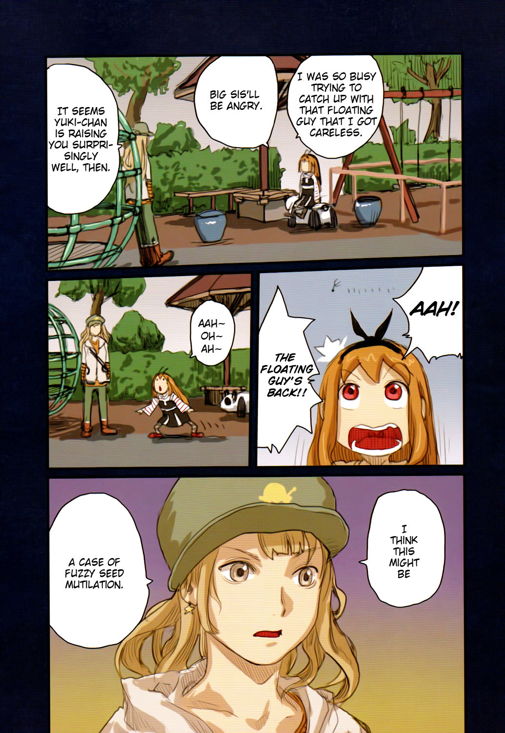Ryushika Ryushika Chapter 42 page 10 - Chapter 42: Where Do Fuzzy Seeds Come From, and Where Do They Go?