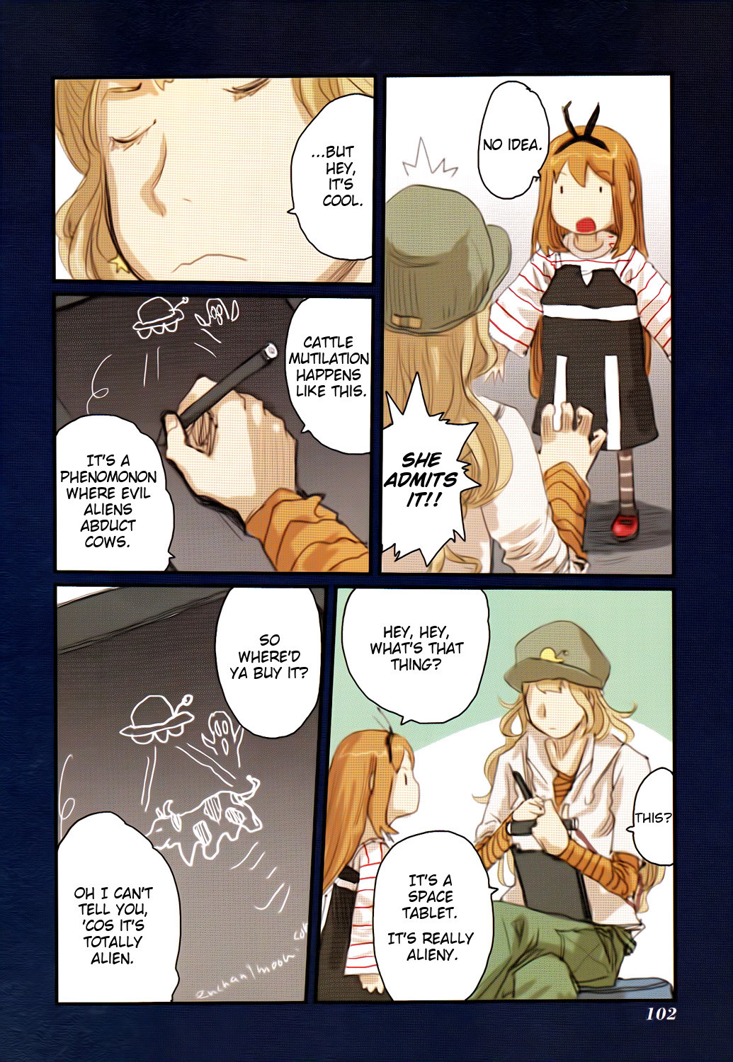 Ryushika Ryushika Chapter 42 page 12 - Chapter 42: Where Do Fuzzy Seeds Come From, and Where Do They Go?