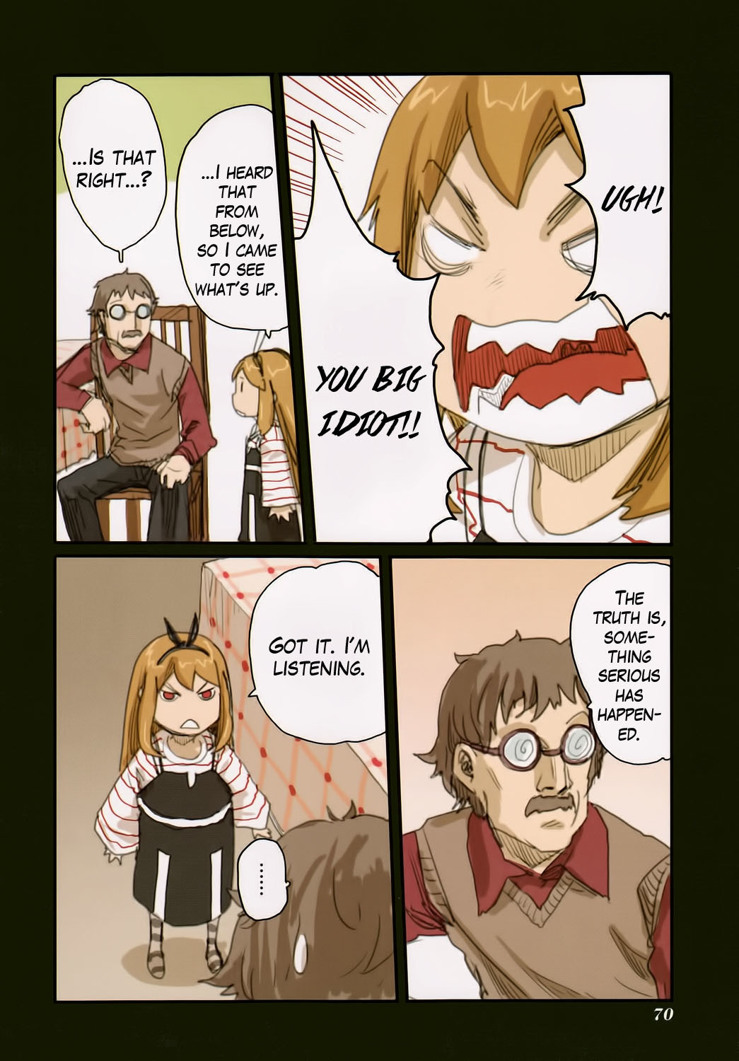 Ryushika Ryushika Chapter 45 page 4 - Chapter 45: Pa's Troubled Side