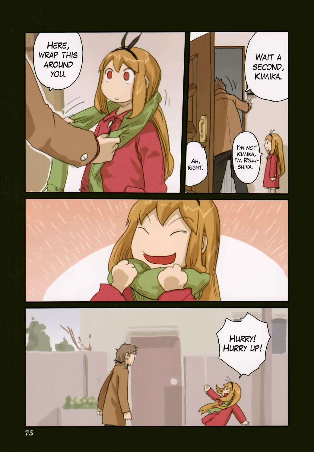 Ryushika Ryushika Chapter 45 page 9 - Chapter 45: Pa's Troubled Side