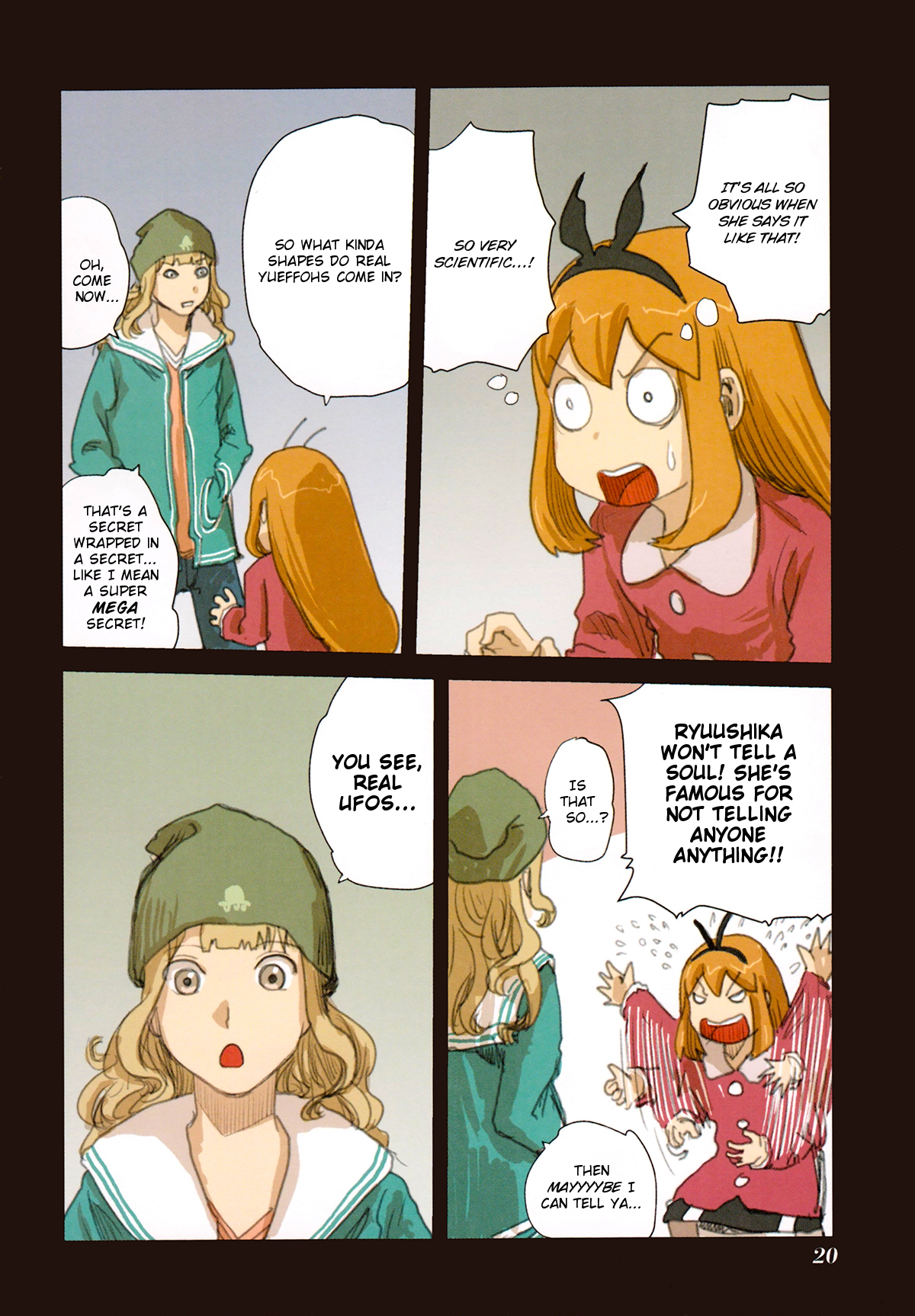 Ryushika Ryushika Chapter 48.1 page 21 - Chapter 48.1: The Space Secret (1)