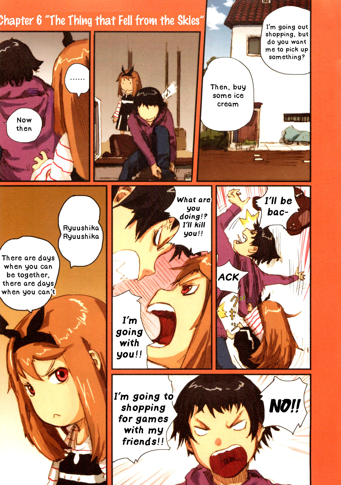 Ryushika Ryushika Chapter 6 page 2 - Chapter 6: The Thing that Fell from the Skies