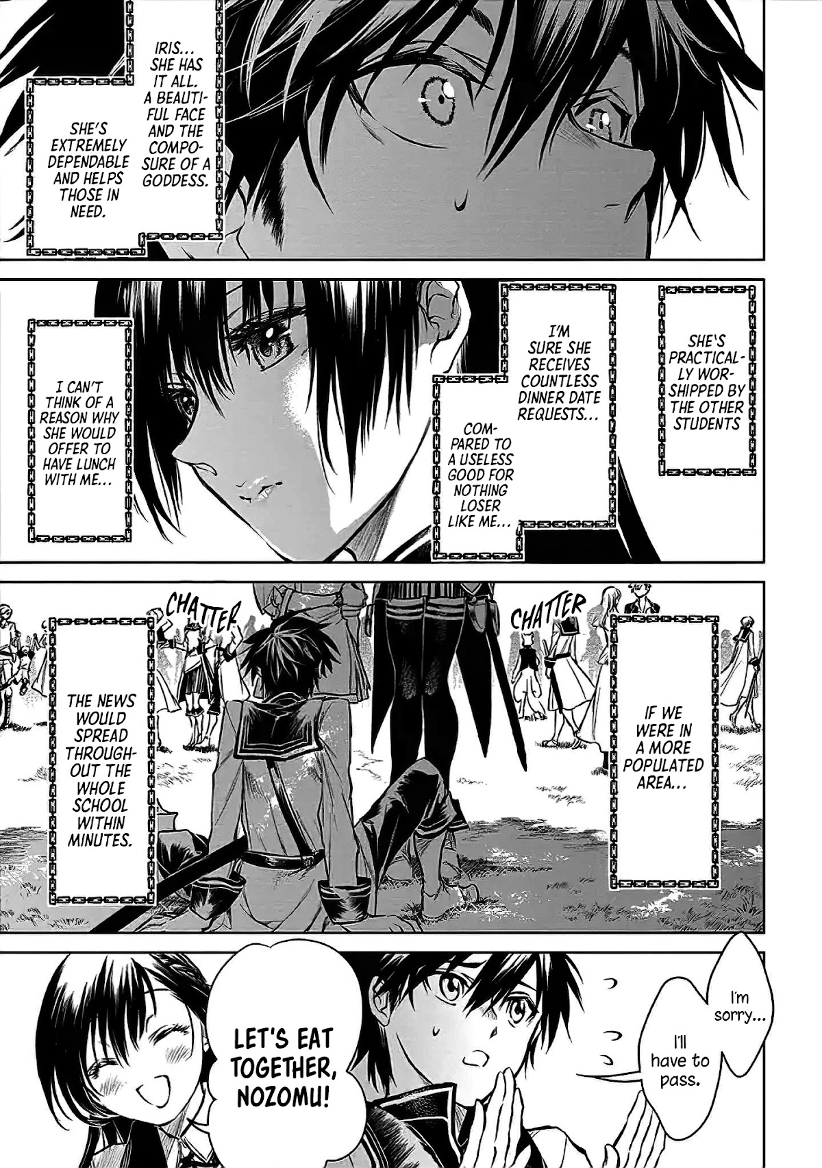 Ryuu Kusari no Ori -Kokoro no Uchi no "Kokoro"- Chapter 6 page 5 - Chapter 6