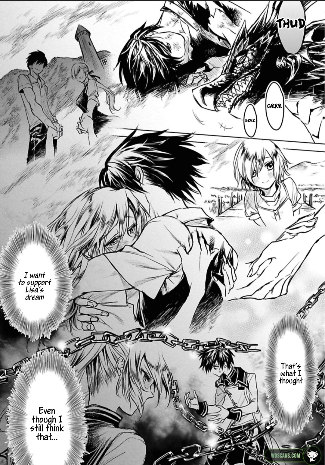 Ryuu Kusari no Ori -Kokoro no Uchi no "Kokoro"- Chapter 7 page 16 - Chapter 7