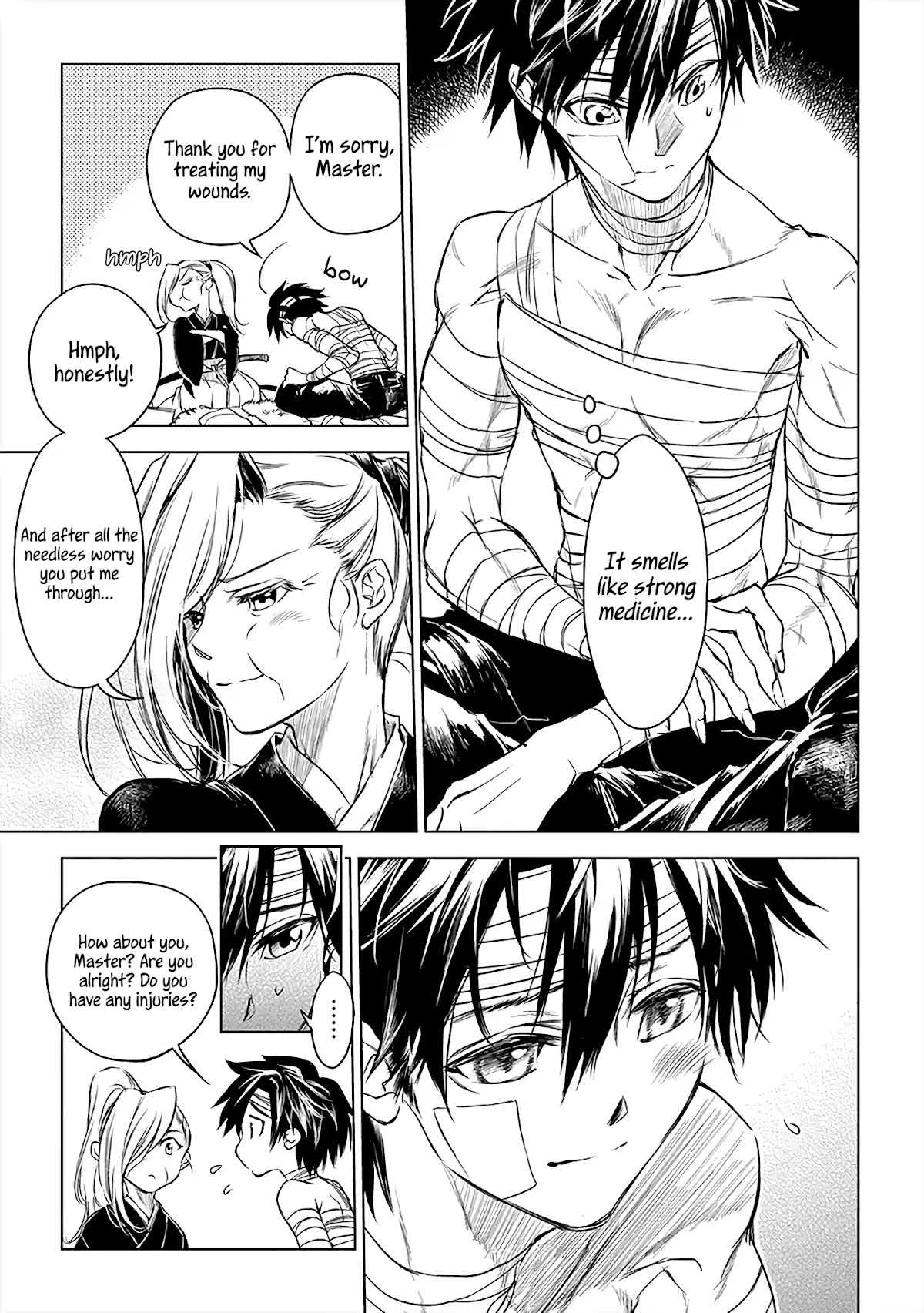 Ryuu Kusari no Ori -Kokoro no Uchi no "Kokoro"- Chapter 9 page 3 - Chapter 9