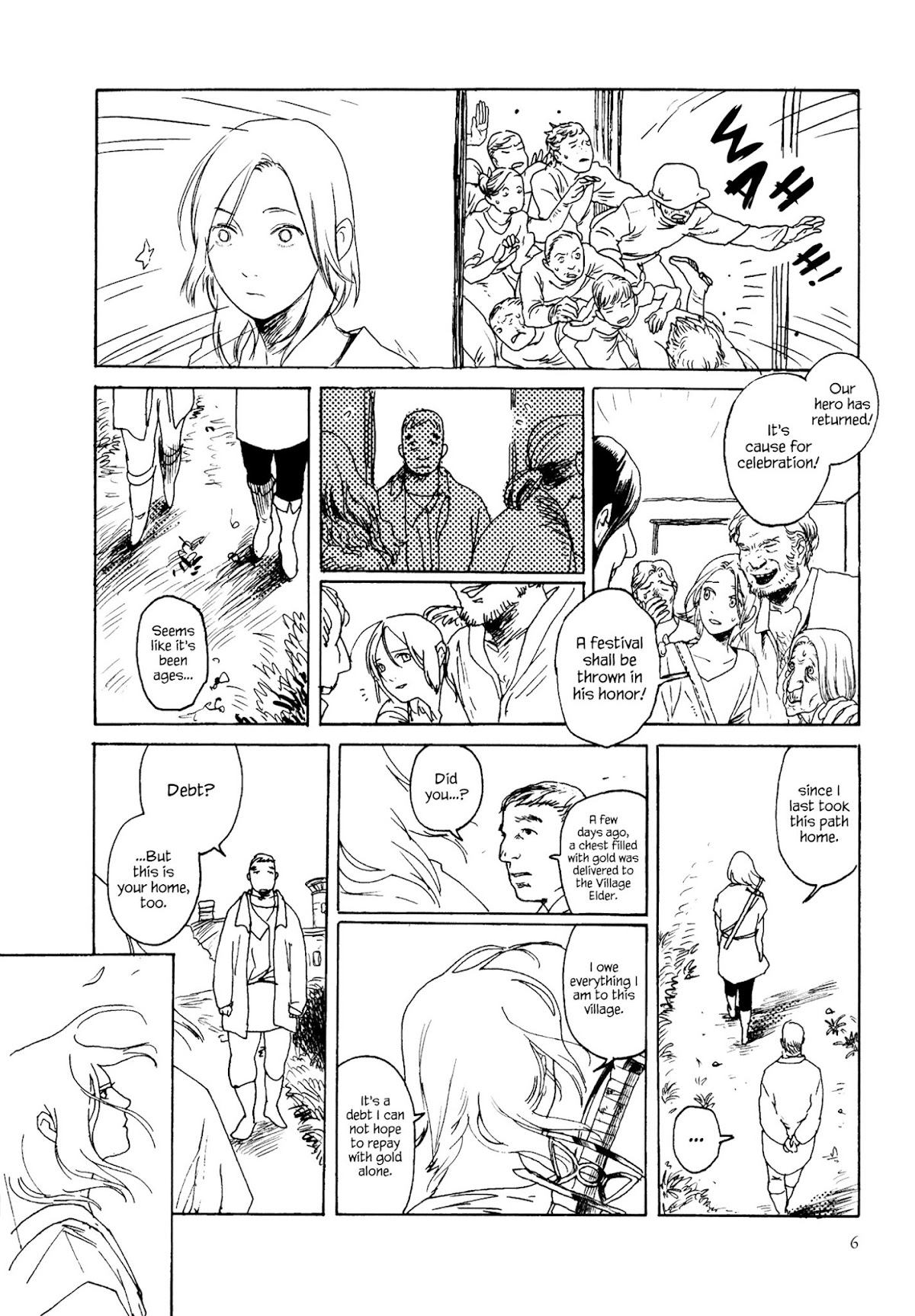 Ryuu no Gakkou wa Yama no Ue Chapter 1 page 7 - Chapter 1 : Home
