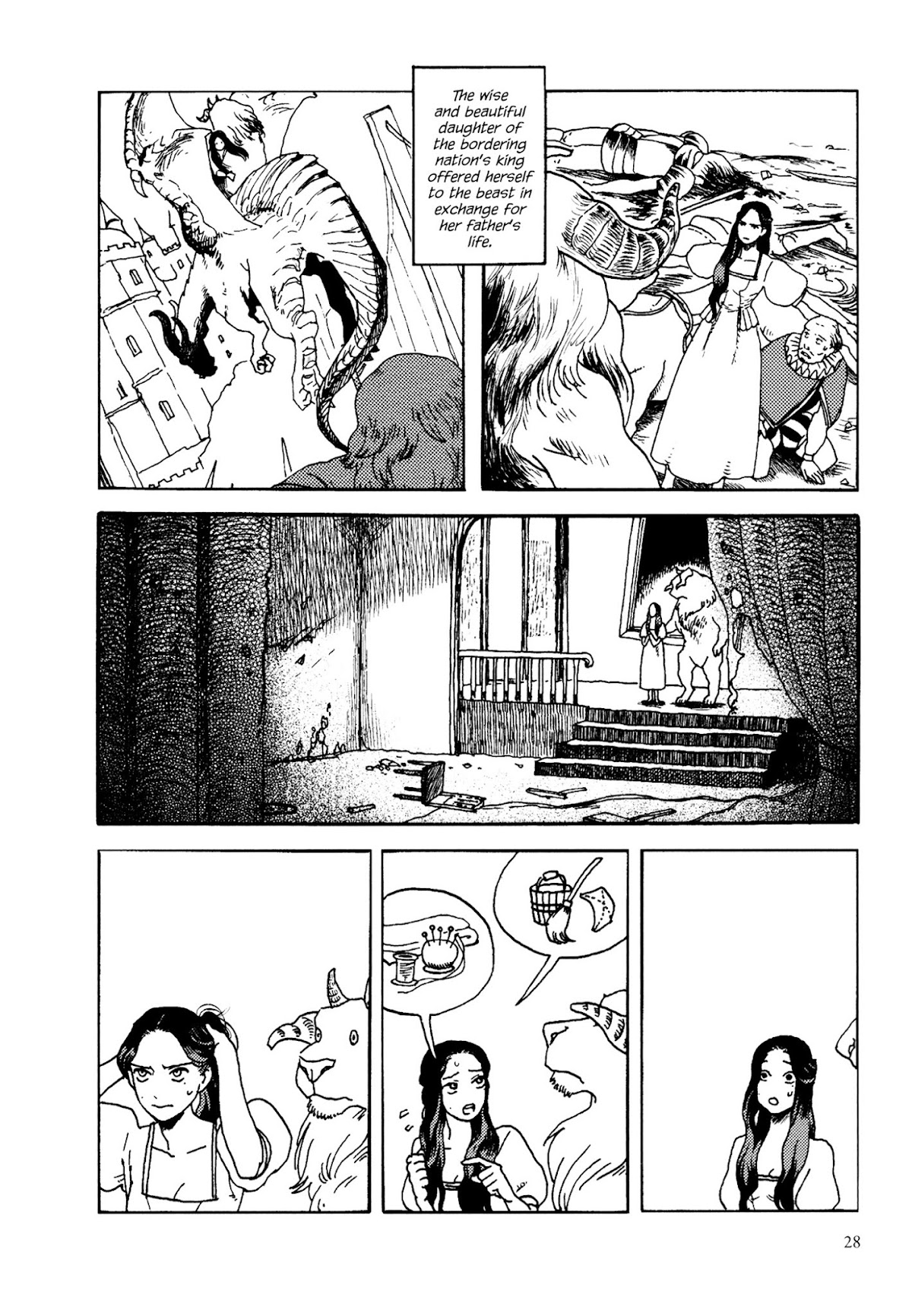 Ryuu no Gakkou wa Yama no Ue Chapter 2 page 7 - Chapter 2 : The Beast
