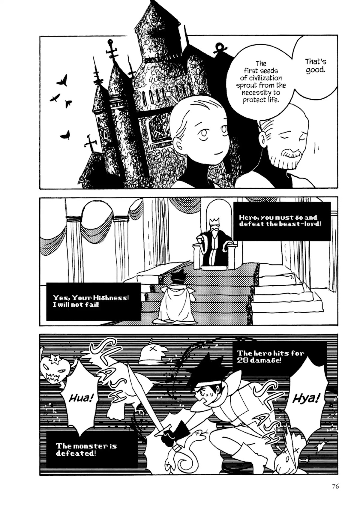 Ryuu no Gakkou wa Yama no Ue Chapter 4 page 8 - Chapter 4: Control