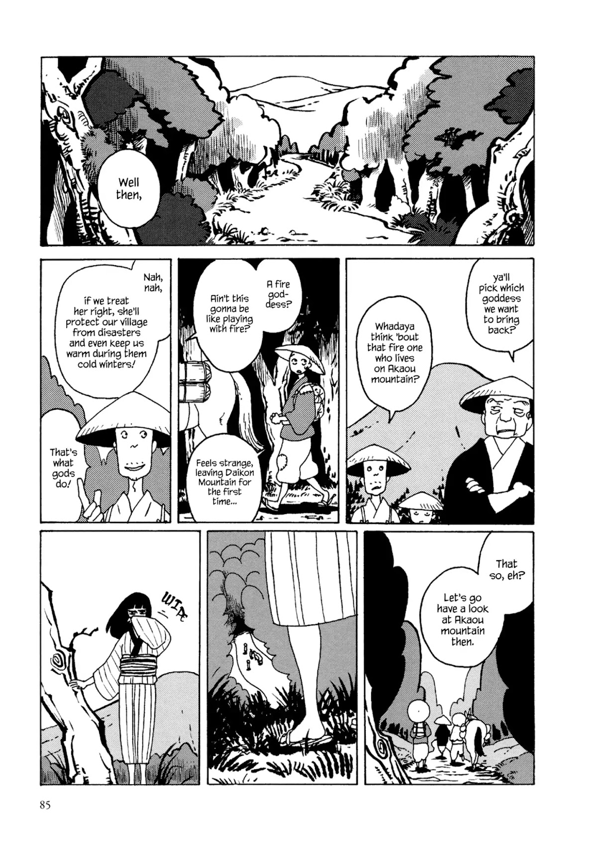Ryuu no Gakkou wa Yama no Ue Chapter 5 page 5 - Chapter 5: A Bride for Daikon Mountain