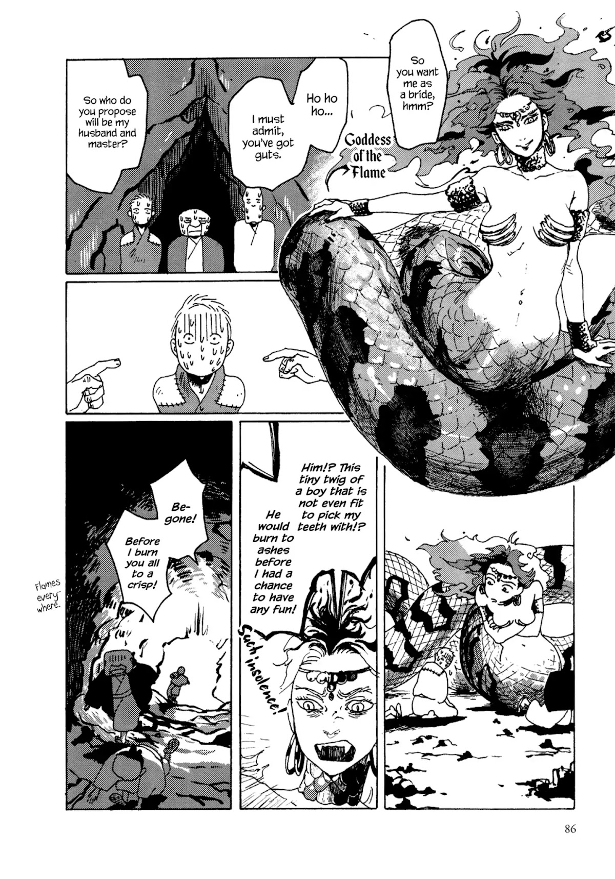 Ryuu no Gakkou wa Yama no Ue Chapter 5 page 6 - Chapter 5: A Bride for Daikon Mountain