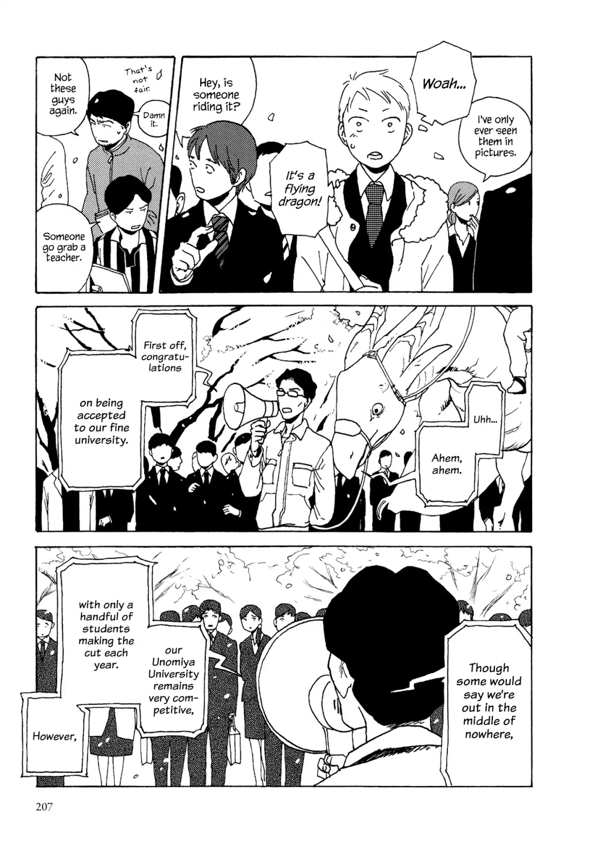 Ryuu no Gakkou wa Yama no Ue Chapter 8 page 3 - Chapter 8: The Dragon's School is on Top of the Mountain