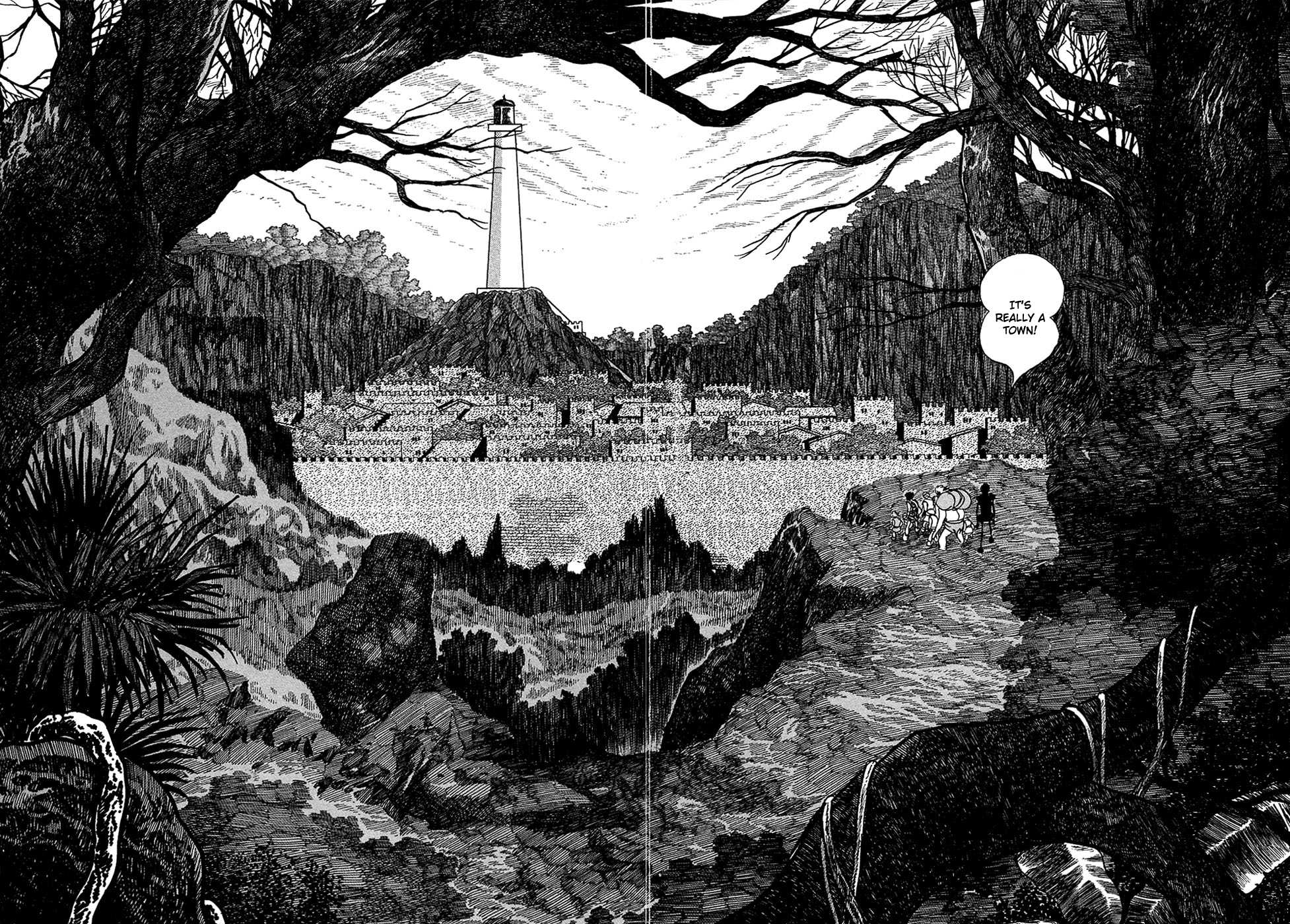 Ryuu no Michi Chapter 20.1 page 7 - Chapter 20.1: The Town of God and the Devil (Part 1)
