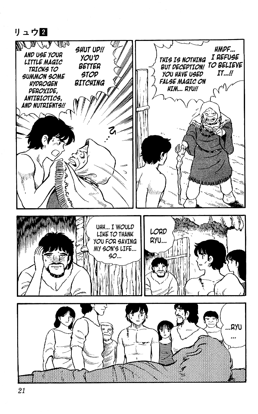 Ryuu Chapter 9 page 22 - Chapter 9: The Witch Doctor vs. the Miracle