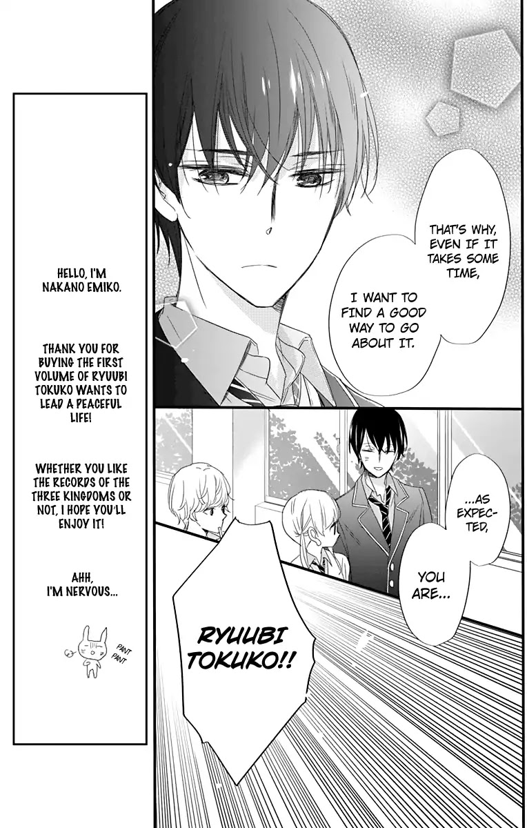 Ryuubi Tokuko Wants to Live Quietly Chapter 1 page 28 - Chapter 1