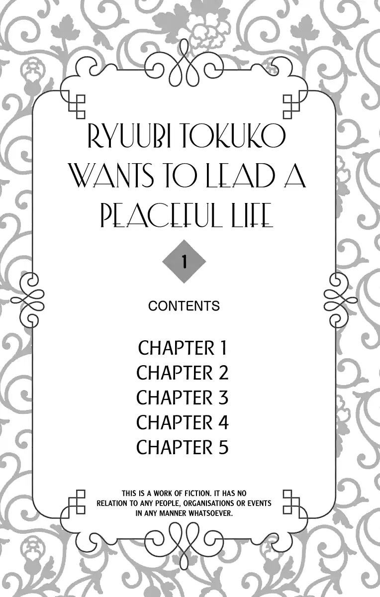 Ryuubi Tokuko Wants to Live Quietly Chapter 1 page 3 - Chapter 1