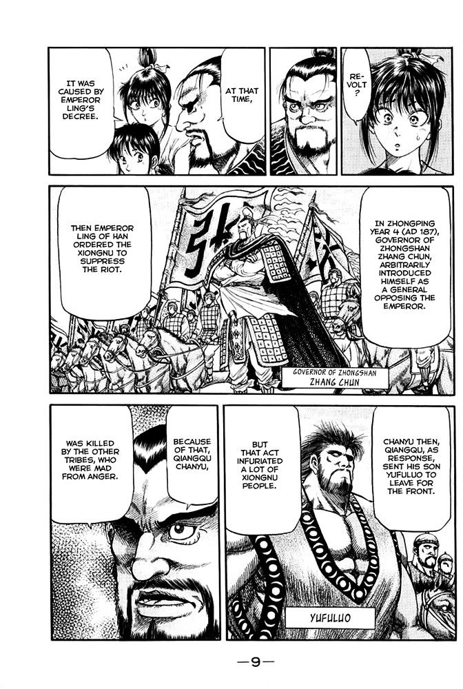 Ryuurouden Chapter 109 page 11 - Chapter 109 : Country of Xiongnu