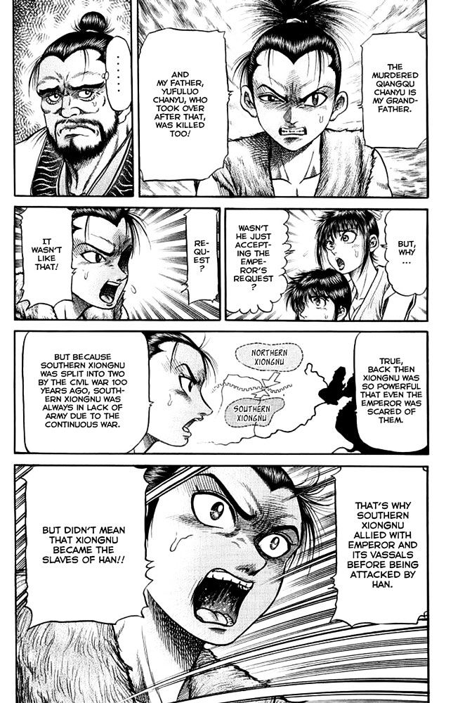 Ryuurouden Chapter 109 page 12 - Chapter 109 : Country of Xiongnu