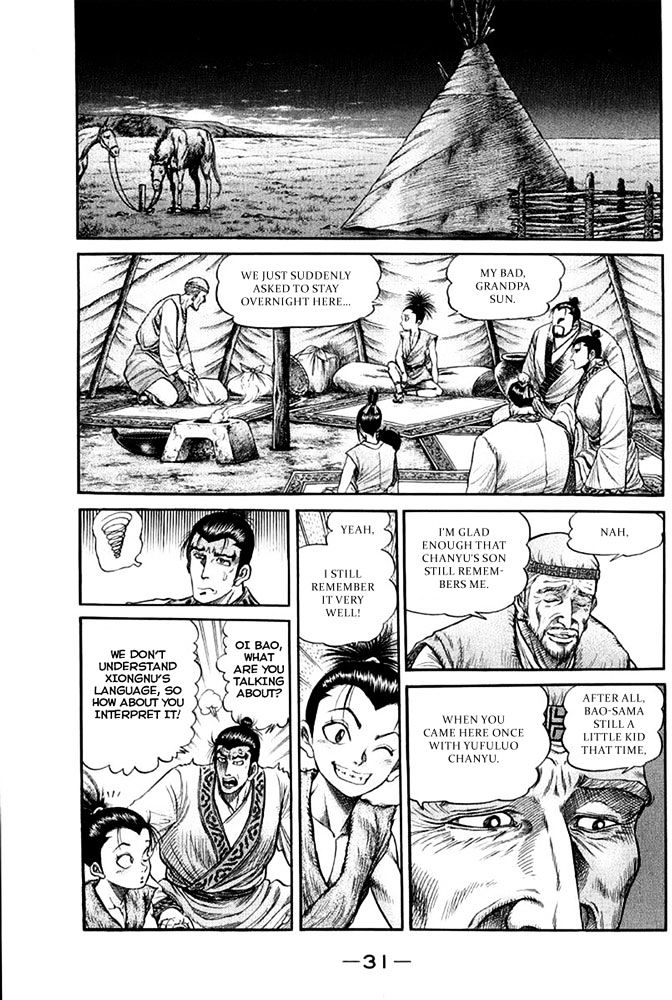 Ryuurouden Chapter 109 page 33 - Chapter 109 : Country of Xiongnu