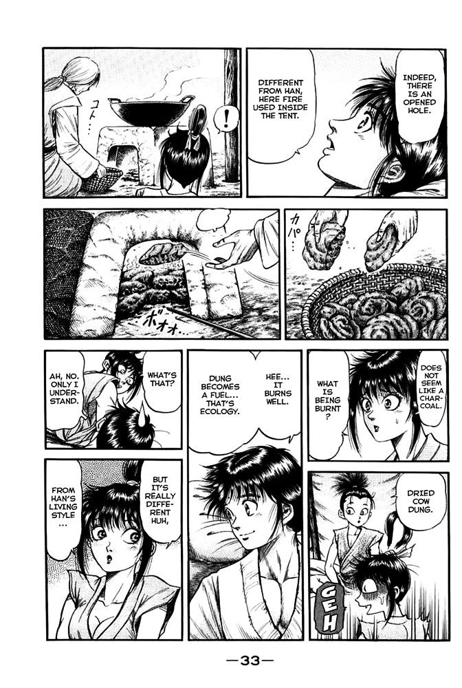 Ryuurouden Chapter 109 page 35 - Chapter 109 : Country of Xiongnu