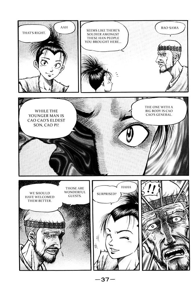 Ryuurouden Chapter 109 page 39 - Chapter 109 : Country of Xiongnu