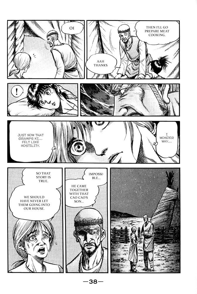 Ryuurouden Chapter 109 page 40 - Chapter 109 : Country of Xiongnu