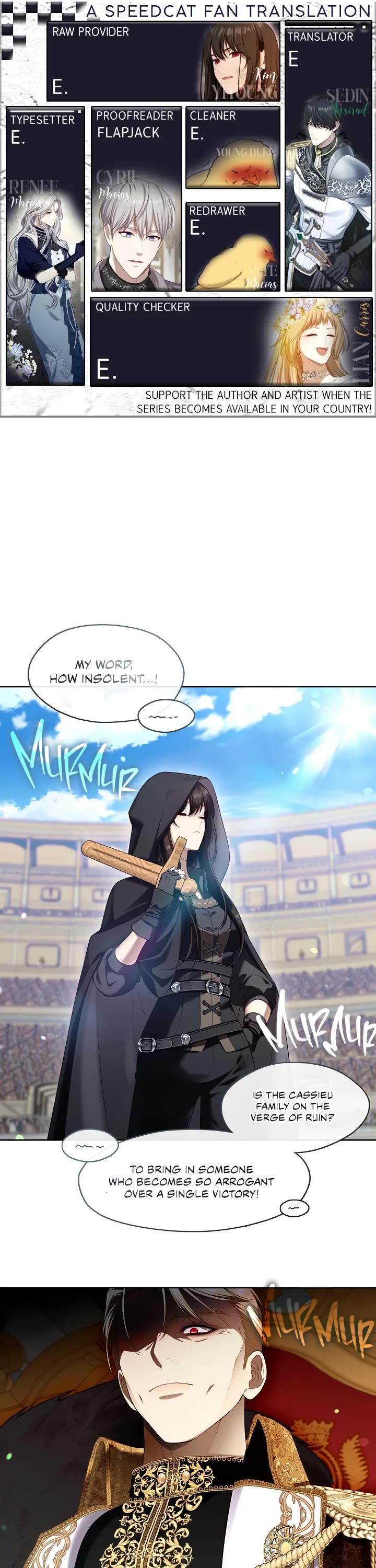 S-Class Hunter Doesn't Want to Be a Villainous Princess Chapter 54 page 1 - Chapter 54