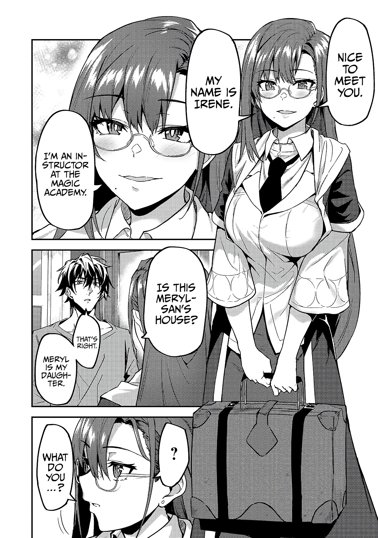 S Rank Boukensha de aru Ore no Musume-tachi wa Juudo no Father Con deshita Chapter 13 page 13 - Chapter 13: The Magic Academy's Invitation
