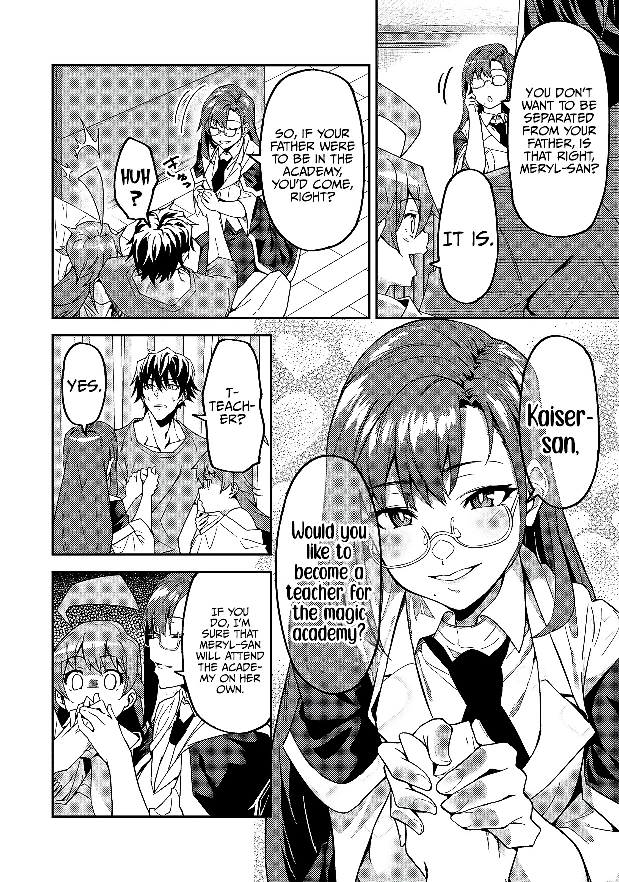 S Rank Boukensha de aru Ore no Musume-tachi wa Juudo no Father Con deshita Chapter 13 page 19 - Chapter 13: The Magic Academy's Invitation