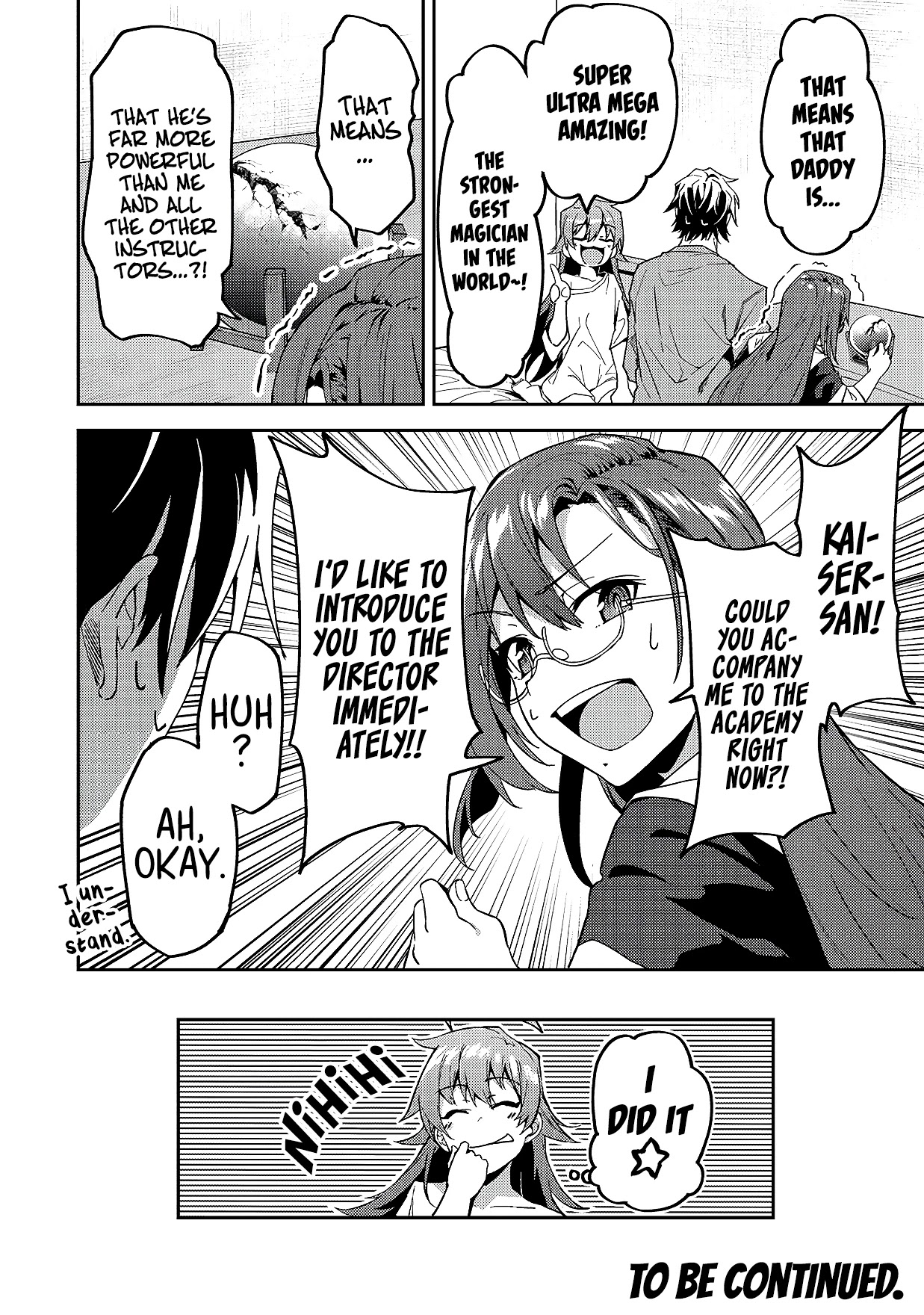 S Rank Boukensha de aru Ore no Musume-tachi wa Juudo no Father Con deshita Chapter 13 page 27 - Chapter 13: The Magic Academy's Invitation