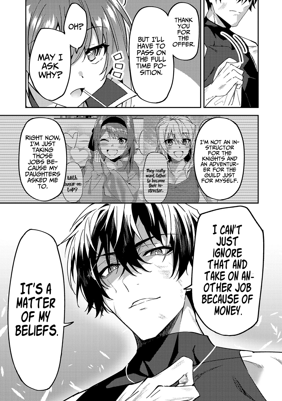S Rank Boukensha de aru Ore no Musume-tachi wa Juudo no Father Con deshita Chapter 14 page 30 - Chapter 14: Instructor Exam