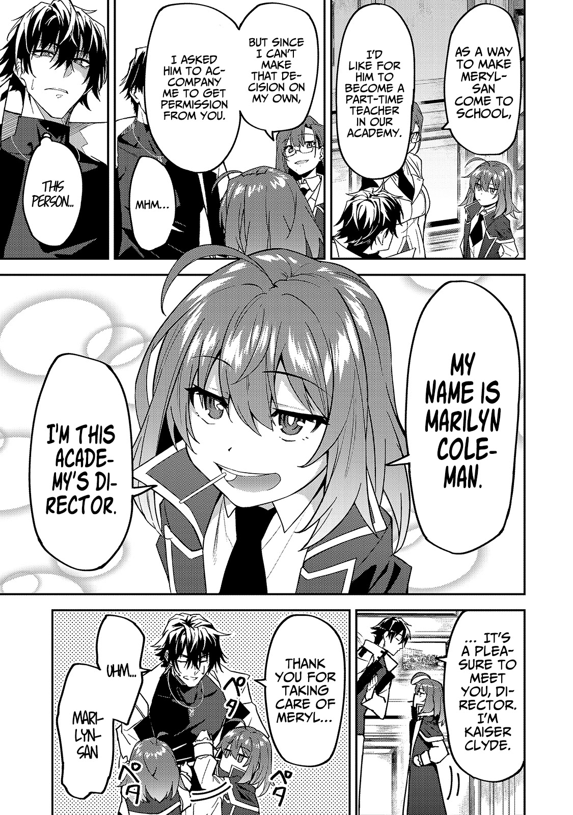 S Rank Boukensha de aru Ore no Musume-tachi wa Juudo no Father Con deshita Chapter 14 page 5 - Chapter 14: Instructor Exam