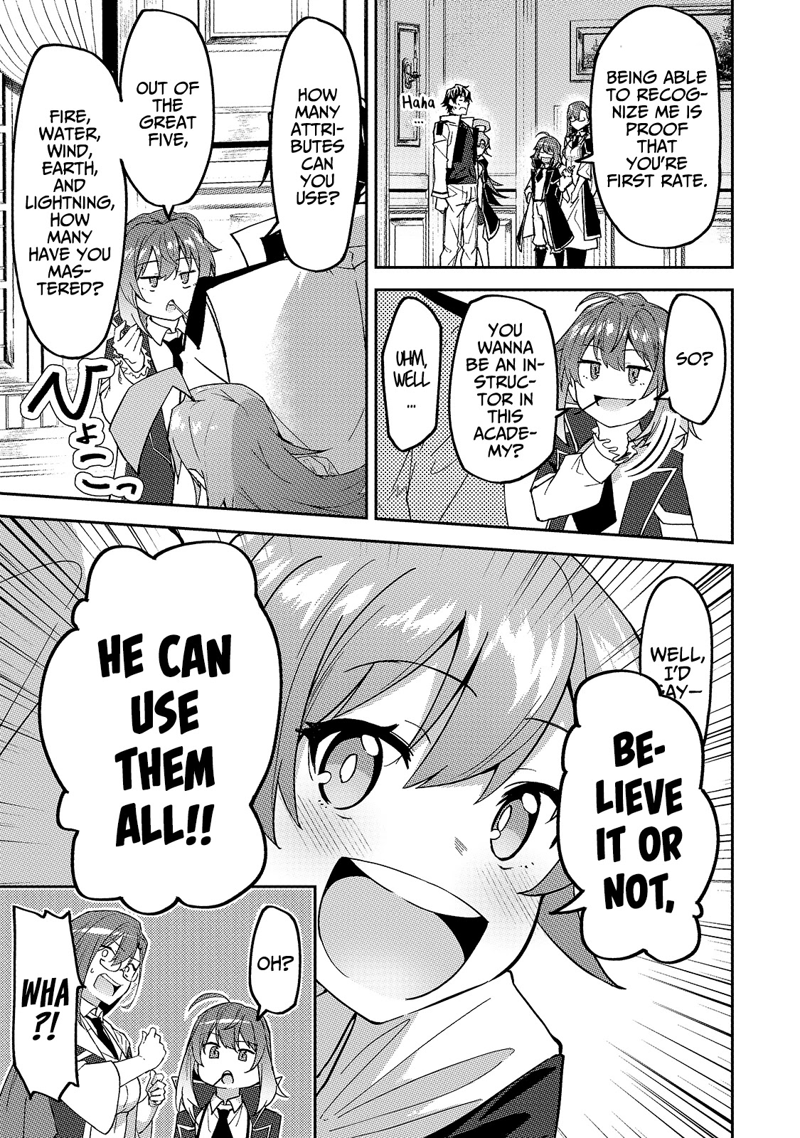 S Rank Boukensha de aru Ore no Musume-tachi wa Juudo no Father Con deshita Chapter 14 page 7 - Chapter 14: Instructor Exam