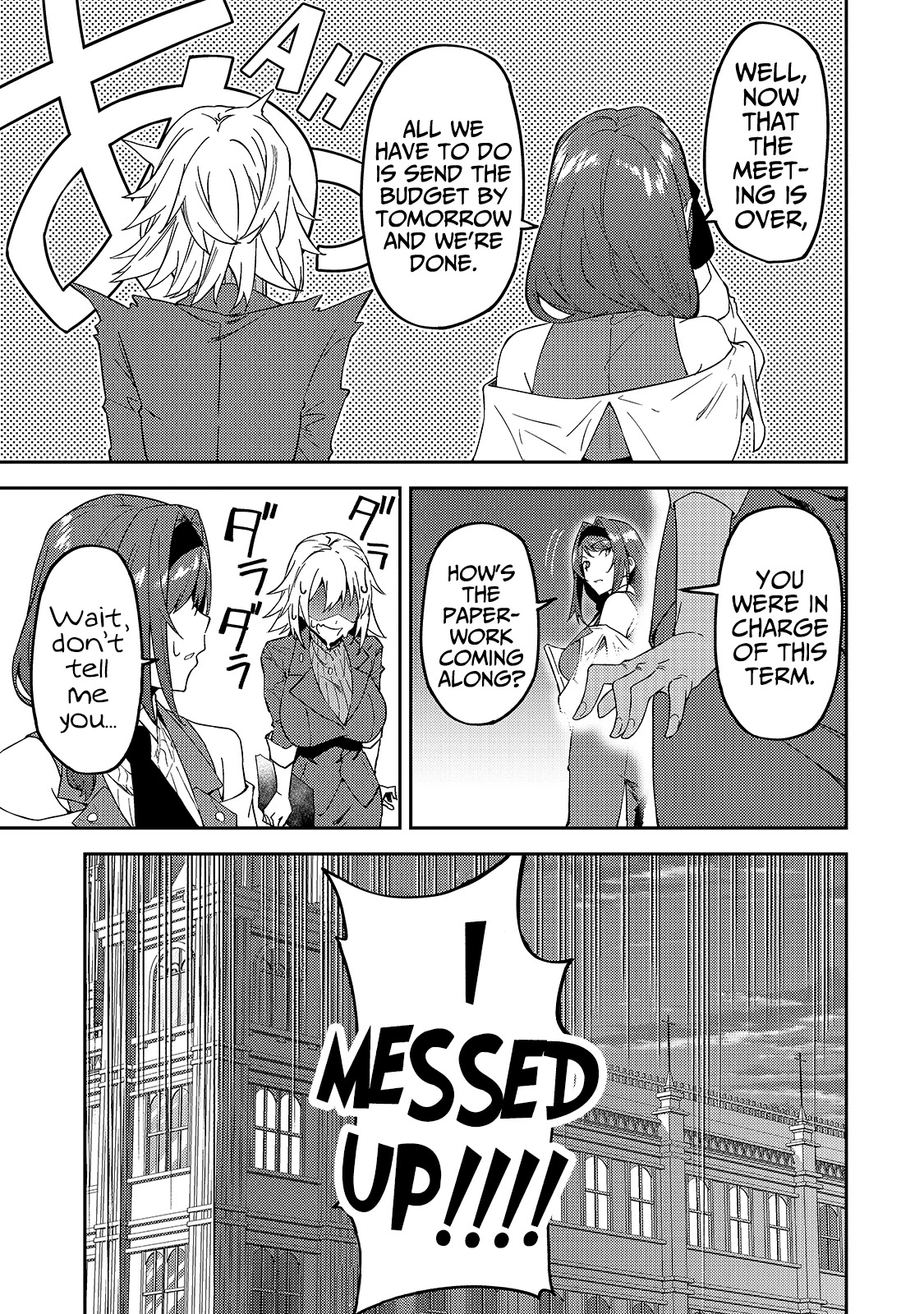 S Rank Boukensha de aru Ore no Musume-tachi wa Juudo no Father Con deshita Chapter 16 page 12 - Chapter 16: The Adventurers' Guild is Busy