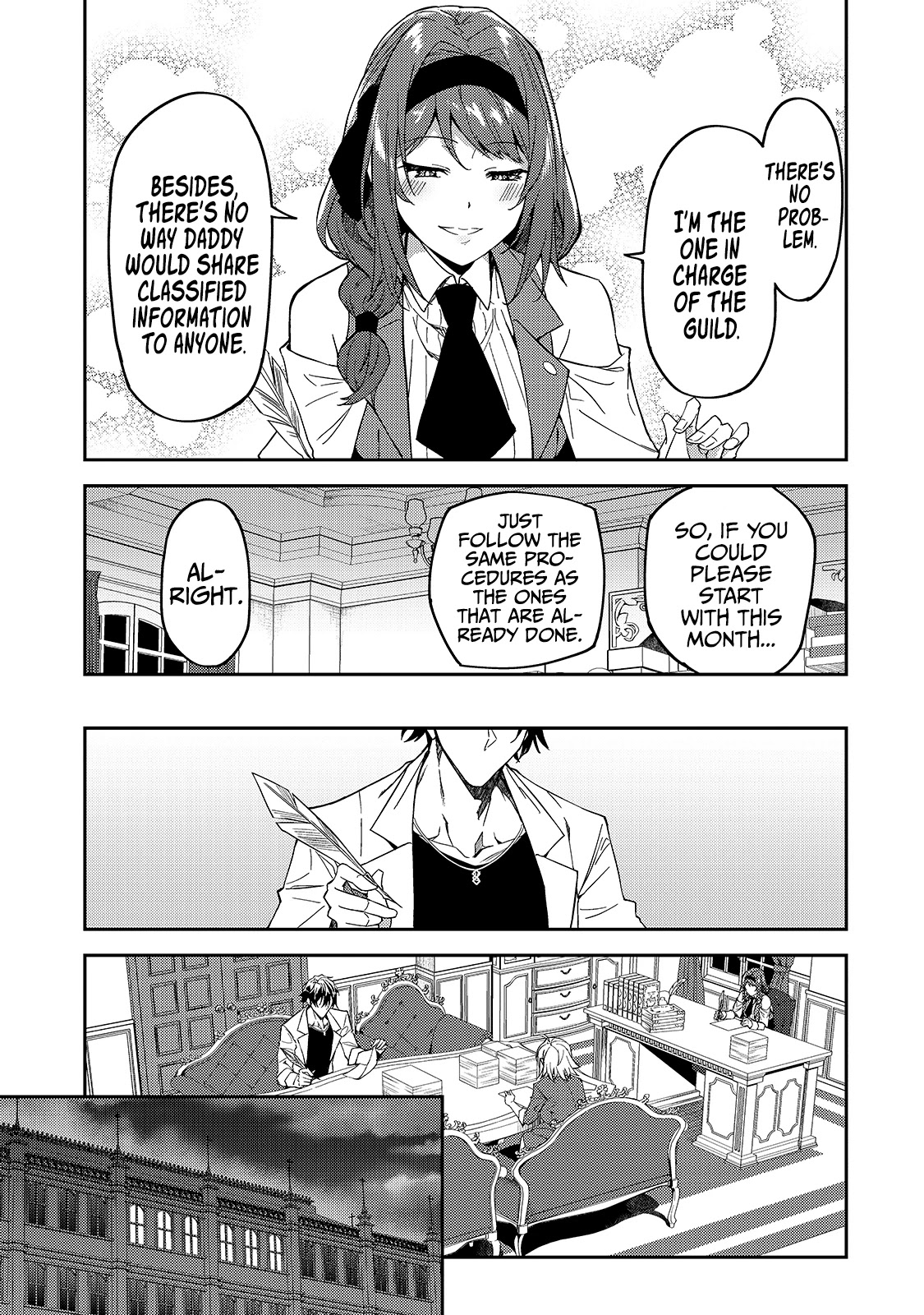 S Rank Boukensha de aru Ore no Musume-tachi wa Juudo no Father Con deshita Chapter 16 page 20 - Chapter 16: The Adventurers' Guild is Busy