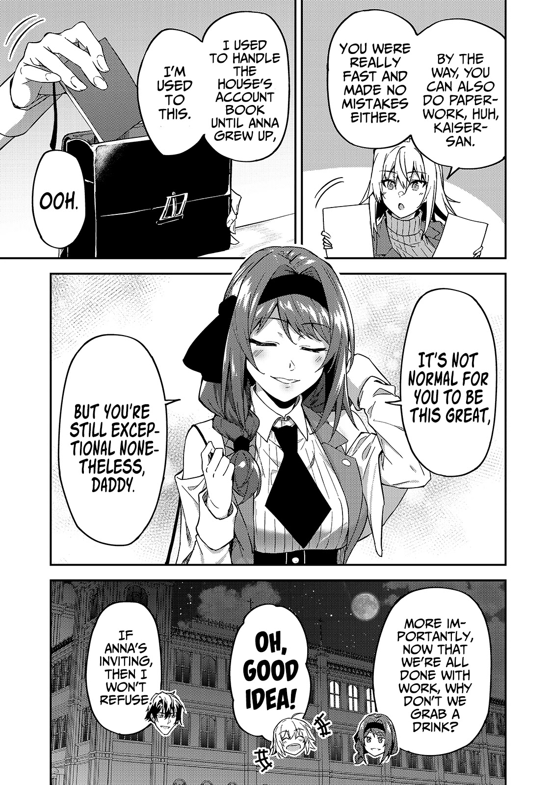 S Rank Boukensha de aru Ore no Musume-tachi wa Juudo no Father Con deshita Chapter 16 page 22 - Chapter 16: The Adventurers' Guild is Busy