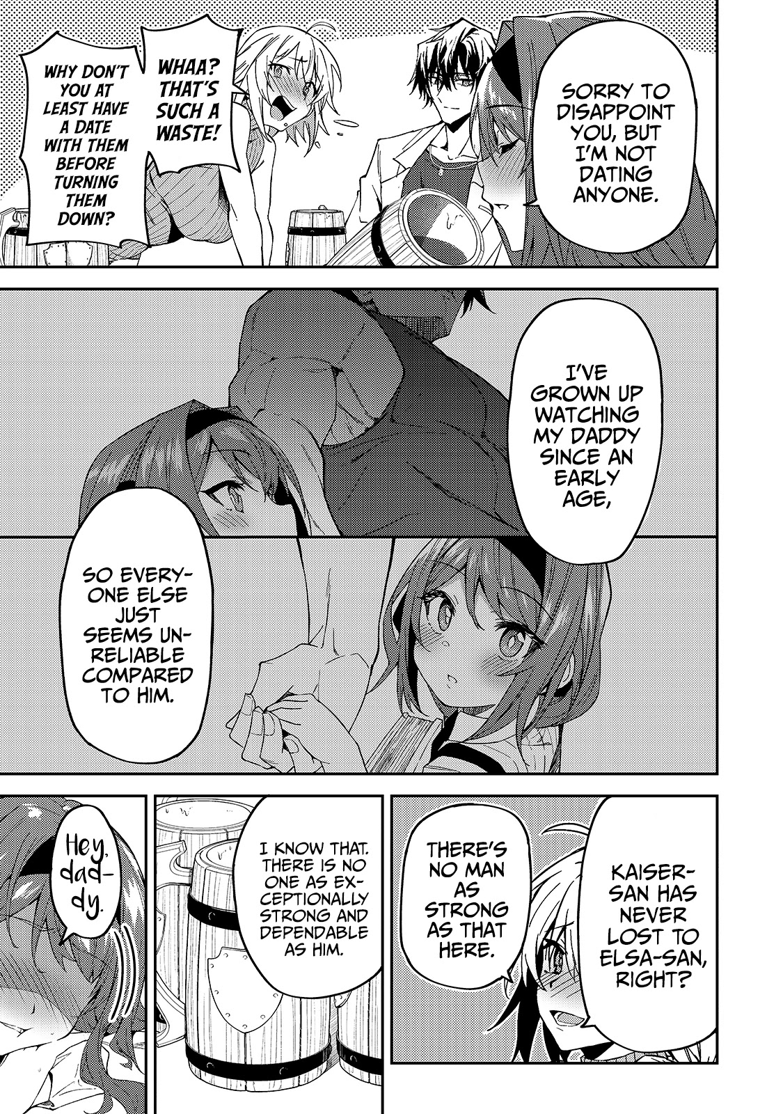 S Rank Boukensha de aru Ore no Musume-tachi wa Juudo no Father Con deshita Chapter 16 page 28 - Chapter 16: The Adventurers' Guild is Busy